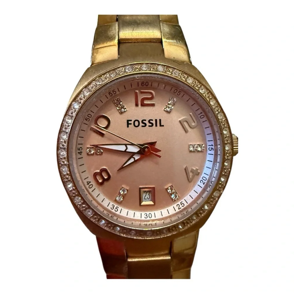 Fossil Colleague‎ AM4508 Women's Stainless Steel Analog Dial Quartz Watch